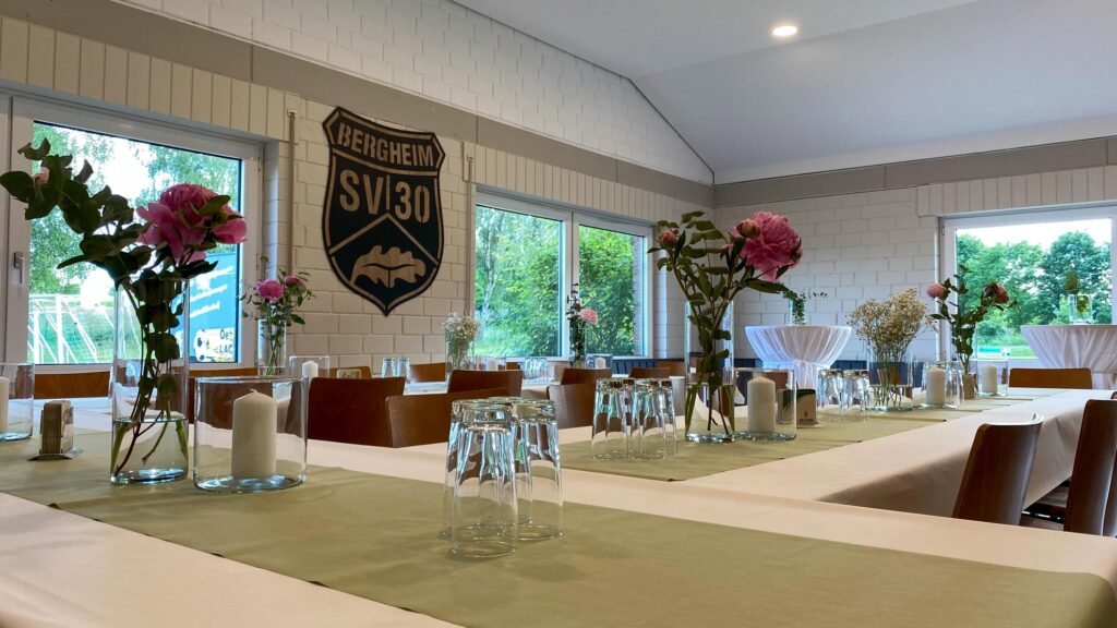 Sporthaus mieten Innenraum